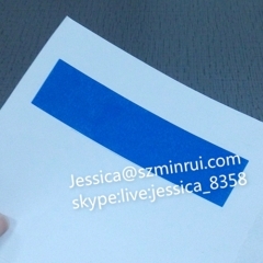 Manufacturer Custom Paper VOID Warranty Seal Sticker Blue Tamper Evident Security Sealing Tape