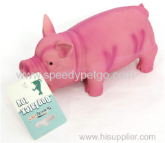 Large Size Dog Latex Pig Toy