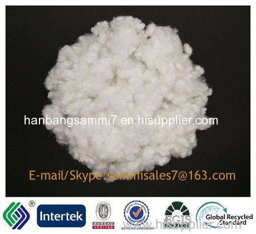 15D/32MM filling material recycled staple fiber semi virgin