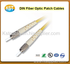 manufacturer DIN Fiber Optic Patch cord/fiber jumper with high qualit and cheap factory price DIN fiber patch cables