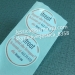 Best Brand Factory Price Custom Waterproof Vinyl Plastic Transparent Clear Circle Stickers