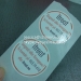 Best Brand Factory Price Custom Waterproof Vinyl Plastic Transparent Clear Circle Stickers
