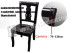 Casino Cheating Devices Wooden Poker Chair With Infrared Laser Camera