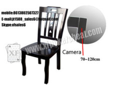 Casino Cheating Devices Wooden Poker Chair With Infrared Laser Camera