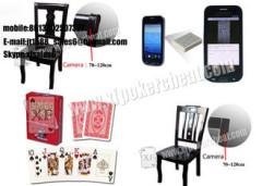 Casino Cheating Devices Wooden Poker Chair With Infrared Laser Camera