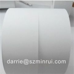 Transparent ultra destructible adhesive label paper materials for Eggshell printing .wholesale with the best price