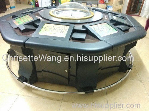 8 players High quality electronic roulette machine/lottery gambling machine/lottery machine