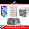 custom OEM plastic drawer mould with high precision in China