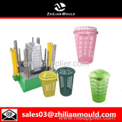 custom OEM plastic laundry basket mould with high precision in China