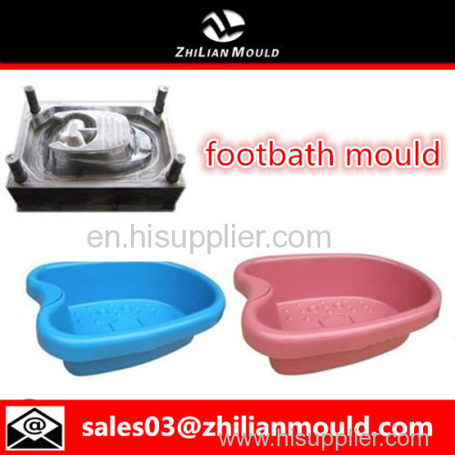 custom OEM plastic footbath mould with high precision in China