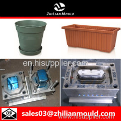 custom OEM plastic flower pot mould with high precision in China