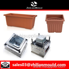 custom OEM plastic flower pot mould with high precision in China