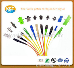fiber optic pigtail professional supplier with high quality and factory price fiber pigtail optic fiber patch cord sales