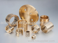 self-lubricated bronze brass plain bearing bushings