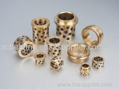 self-lubricated bronze brass plain bearing bushings