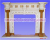 stone fireplaces.marble fireplaces.simple fireplace.china marble