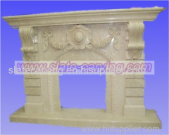 flower fireplace.flower carved fireplaces.stone fireplace.stone carved fireplaces