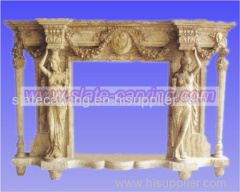 stone fireplaces.marble fireplaces.stone statued fireplaces.china stone