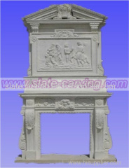 stone fireplaces.double stone fireplaces.marble fireplaces.china marble