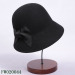 Black Winter Wool Felt Hat For Outdoor 57cm