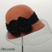 Breathable and Waterproof Adults 100% Wool Felt Hat Buket Wool Hat