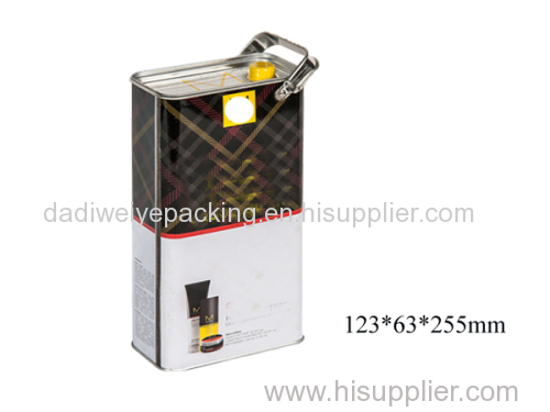 good quality oil metal tin can