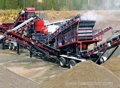 Iron Ore Mobile Crusher/Low Cost Portable Crusher