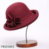 2016 Beautiful Ladies Wool Felt Hat Bodies Wool Felt Hat Wholesale