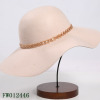 100% Wool Felt Fedora Hats with Light Color United States Style Hat