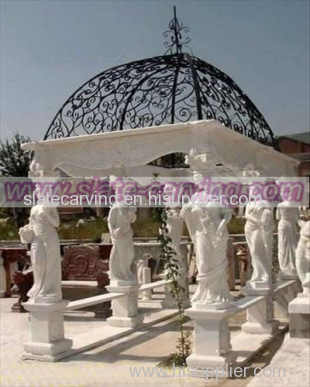 stone gazebo.marble gazebo.stone carving.marble carving.building stone.construction stone