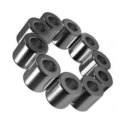 Wholesale low cost top quality permanent diametrically magnetized ring magnet