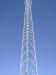 45meters communication lattice steel tower