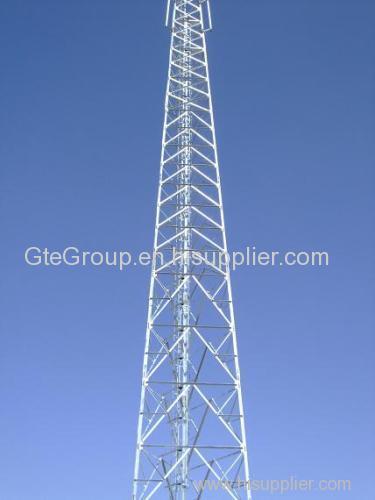 45meters communication lattice steel tower