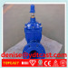 DIN F4 cast iron Gate valve PN16 bule gate vavles DN80 DN100 EPDM Silicone