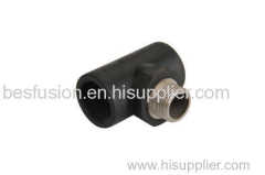 HDPE Socket Fusion Fittings Male Tee PE Pipe Fittings