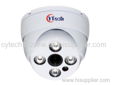 800TVL High Resolution Wall Mounted CCTV Dome Camera IR Waterproof Dome Camera IDES-N380S