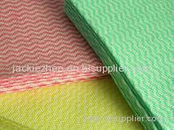 Wavy Apertured Spunlace Cleaning Cloth