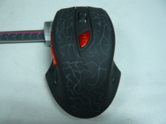 custom usb interface black 3d optical wired mouse