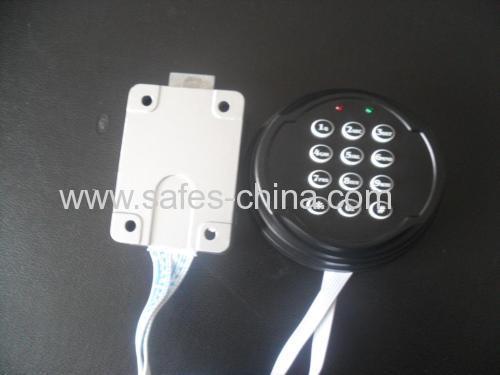 Digital Electronic safe lock with motorized locking system for safe vaults