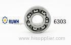 Heavy Duty Ball Bearing Industrial Machine 6303 2RS Bearing Single Row