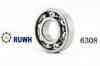 Low Noise Radial / Axial Load 6300 Series Bearing Open 6308 ZZ Bearing