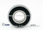 6204-2rs Bearing Angular Contact Bearings / Single Row Radial Ball Bearing