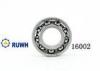 ABEC-1 / ABEC-3 / ABEC-5 16002 Deep Groove Ball Bearing Single Row For Elevators / Motors