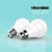 Phone wireless control Smart Household Appliances LED Bulb RGBW E27 B22 E26