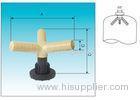 Hub and lateral for top mount 3 laterals control valves 6" Flange 3" Riser tube