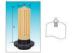 Top mount water softener tank stack diffuser for fuidized bed & mixed bed 4" / 6"