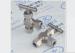 Forged steel body Cutting ferrule stainless needle valve for irrigation
