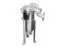 Paints and inks 150psi bag filter housing stainless steel Top entry single bag