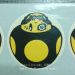 Self Destructible Vinyl Stickers