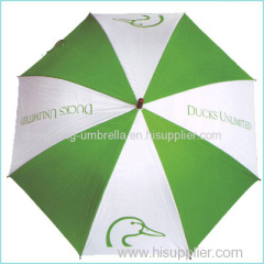 Promotional cheaper price wooden umbrella